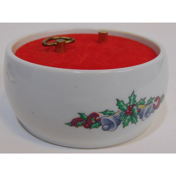 Heritage House Music Box Melodies of Christmas Silver Bells 1992 Works Japan0 - Picture 6 of 12